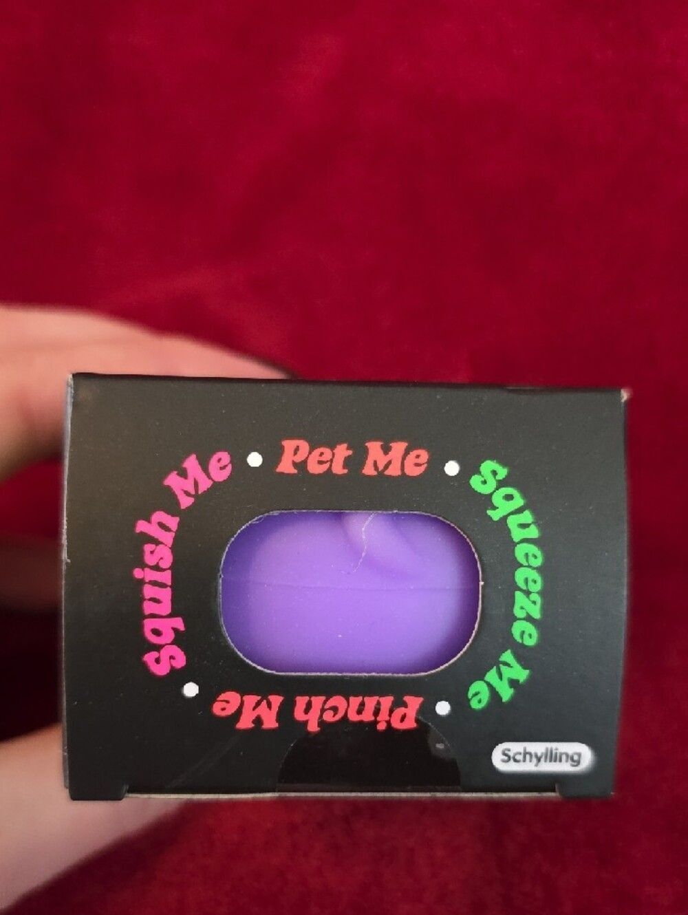 Nee Doh Funky Pup Squishy Toy - Purple - Picture 4 of 5